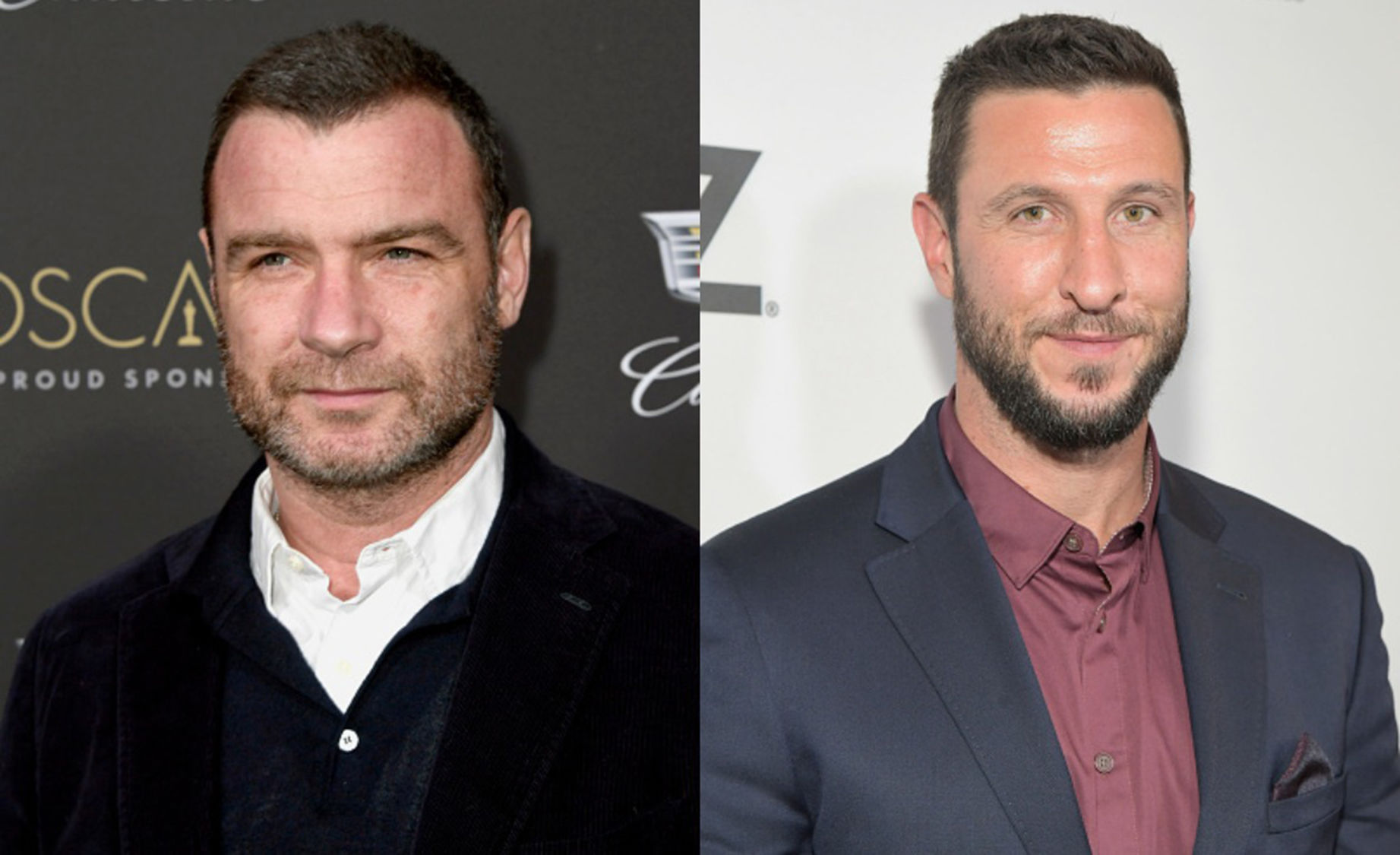 Liev Schreiber and Pablo Schreiber